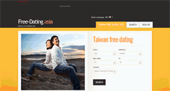 Desktop Screenshot of free-dating.asia