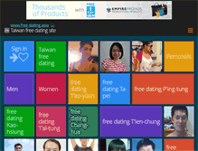 Tablet Screenshot of free-dating.asia